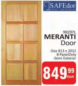KitKat Cash and Carry SAFEdor Meranti Door offer
