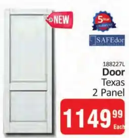 KitKat Cash and Carry SAFEdor Door Texas 2 Panel offer
