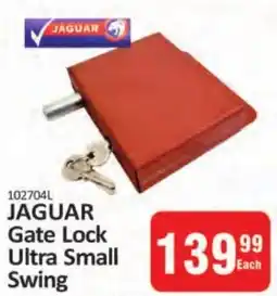 KitKat Cash and Carry Jaguar Gate Lock Ultra Small Swing offer