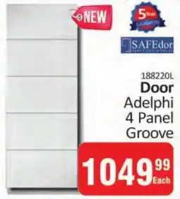 KitKat Cash and Carry Door Adelphi 4 Panel Groove offer