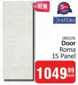 KitKat Cash and Carry SAFEdor Door Roma 15 Panel offer