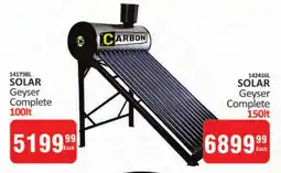 KitKat Cash and Carry Carbon Solar Geyser Complete offer