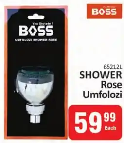 KitKat Cash and Carry Boss shower rose umfolozi offer