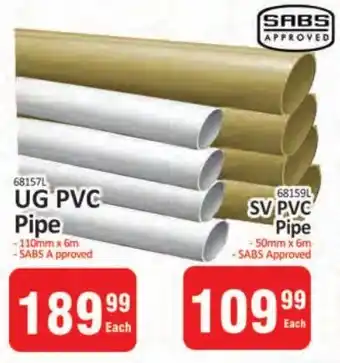 KitKat Cash and Carry UG PVC Pipe offer
