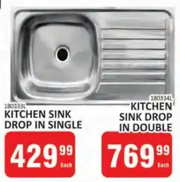 KitKat Cash and Carry Kitchen sink drop in single offer