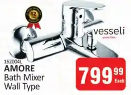 KitKat Cash and Carry Vesseli Amore Bath Mixer Wall Type offer