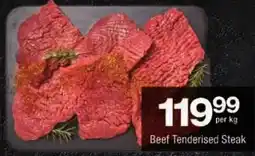 Checkers Beef Tenderised Steak offer