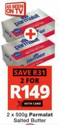 Checkers Parmalat Salted Butter offer