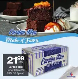 Checkers Cordon Bleu Butter Flavoured 70% Fat Spread offer