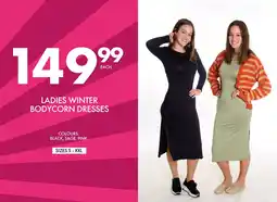 Save Hyper Ladies winter bodycorn dresses offer