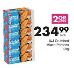 Save Hyper I&J Crumbed Mince Portions offer