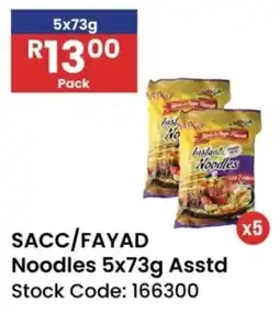Africa Cash and Carry SACC/FAYAD Noodles Asstd offer