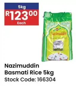Africa Cash and Carry Nazimuddin Basmati Rice offer