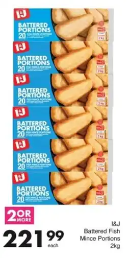 Save Hyper I&J Battered Fish Mince Portions offer