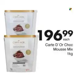 Save Hyper Carte D'Or Choc Mousse Mix offer