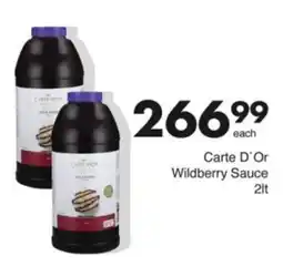 Save Hyper Carte D'Or Wildberry Sauce offer