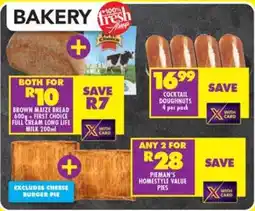 Shoprite Cocktail Doughnuts 4 per pack offer