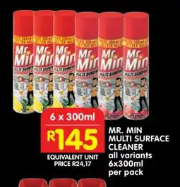 Shoprite Mr Min Multi-Surface Cleaner offer