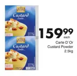Save Hyper Carte D'Or Custard Powder offer