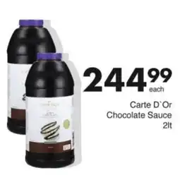 Save Hyper Carte D'Or Chocolate Sauce offer