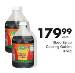 Save Hyper Illovo Syrup Catering Golden offer