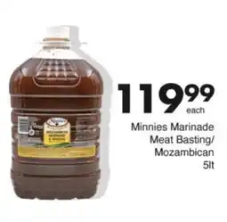 Save Hyper Minnies Marinade Meat Basting/ Mozambican offer