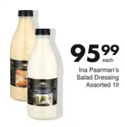 Save Hyper Ina Paarman's Salad Dressing Assorted offer