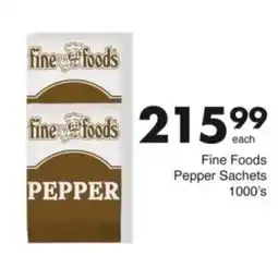 Save Hyper Fine Foods Pepper Sachets offer