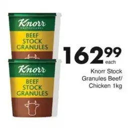 Save Hyper Knorr Stock Granules Beef/ Chicken offer