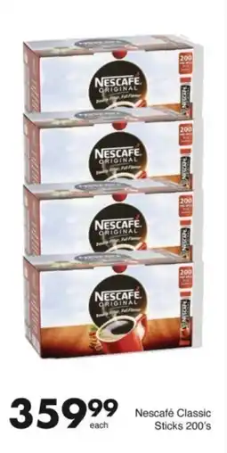 Save Hyper Nescafé Classic Sticks offer