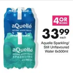 Save Hyper Aquelle Sparkling/ Still Unflavoured Water offer