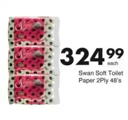 Save Hyper Swan Soft Toilet Paper 2Ply offer