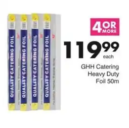 Save Hyper GHH Catering Heavy Duty Foil offer