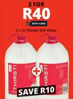 Checkers Thirsti Still Water offer