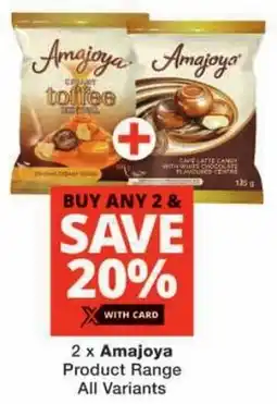 Checkers Amajoya Product Range All Variants offer