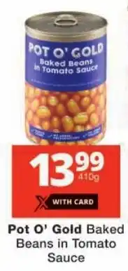 Checkers Pot O' Gold Baked Beans in Tomato Sauce offer