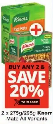 Checkers Knorr Mate All Variants offer