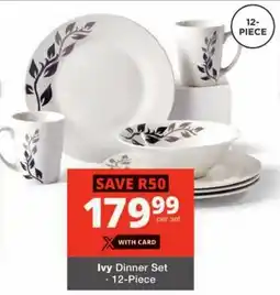 Checkers Ivy Dinner Set offer