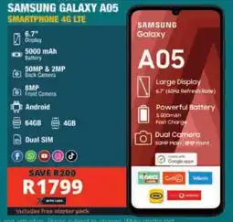 Checkers SAMSUNG Galaxy A05 offer