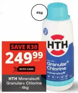 Checkers HTH Mineralsoft Granular+ Chlorine offer