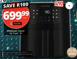 Checkers Platinum Digital Air Fryer offer