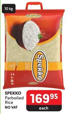 Makro SPEKKO Parboiled Rice offer