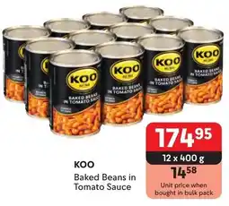 Makro KOO Baked Beans in Tomato Sauce offer