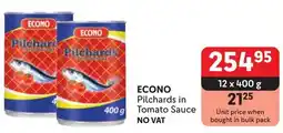 Makro ECONO Pilchards in Tomato Sauce offer