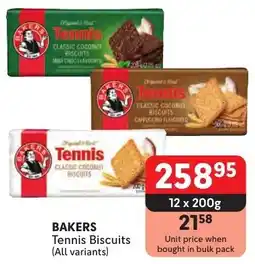 Makro BAKERS Tennis Biscuits offer