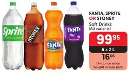 Makro FANTA, SPRITE OR STONEY Soft Drinks offer