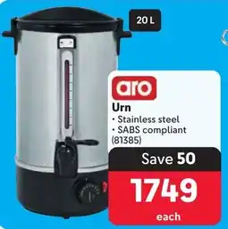 Makro Aro Urn offer