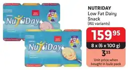 Makro NUTRIDAY Low Fat Dairy Snack offer
