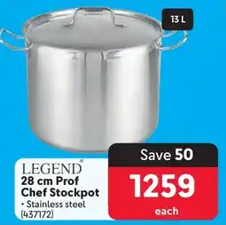 Makro LEGEND Prof Chef Stockpot offer