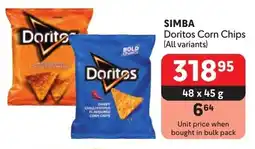 Makro SIMBA Doritos Corn Chips offer